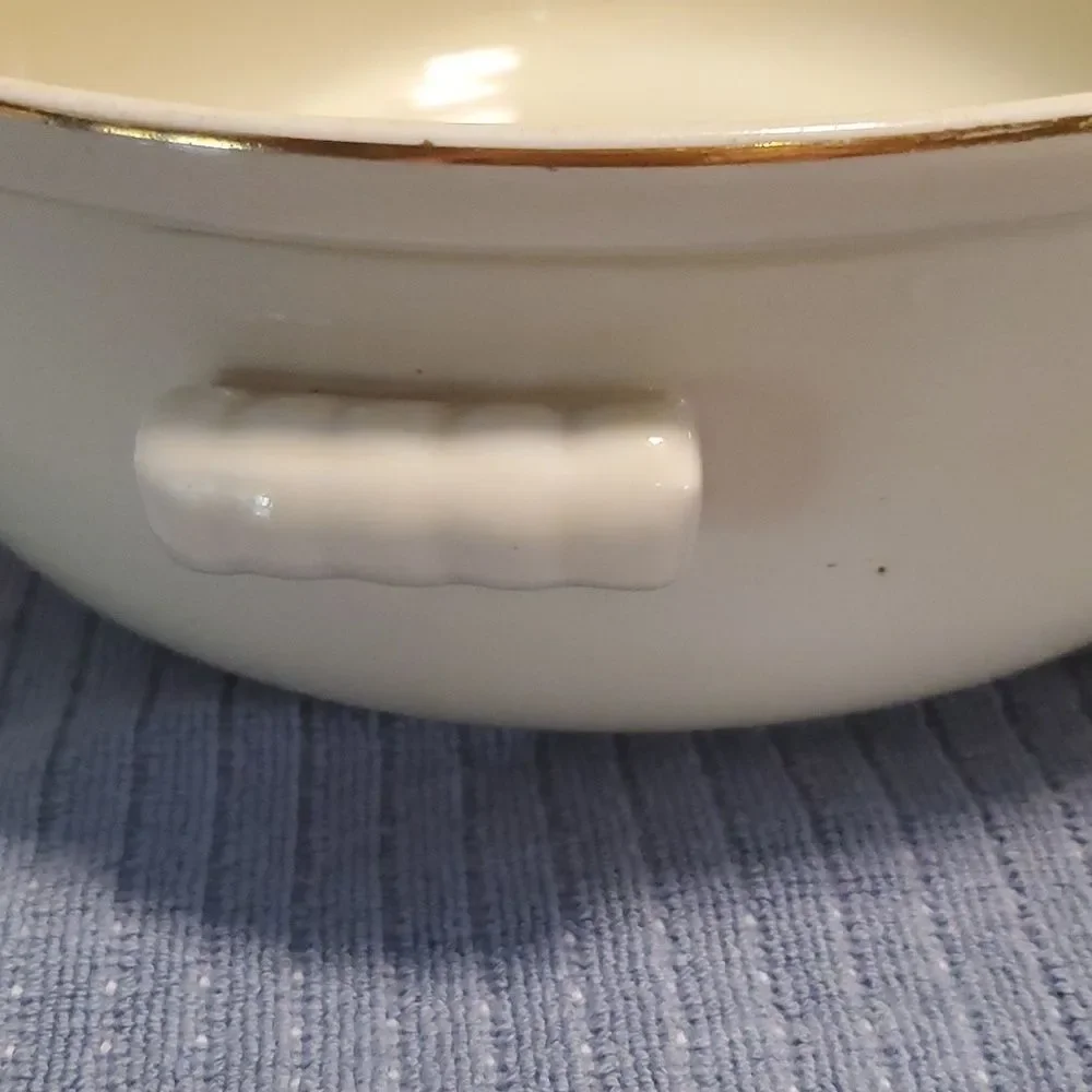 2 Qt Radiance Covered Casserole Autumn Leaf by HALL Superior - Mary Dunbar